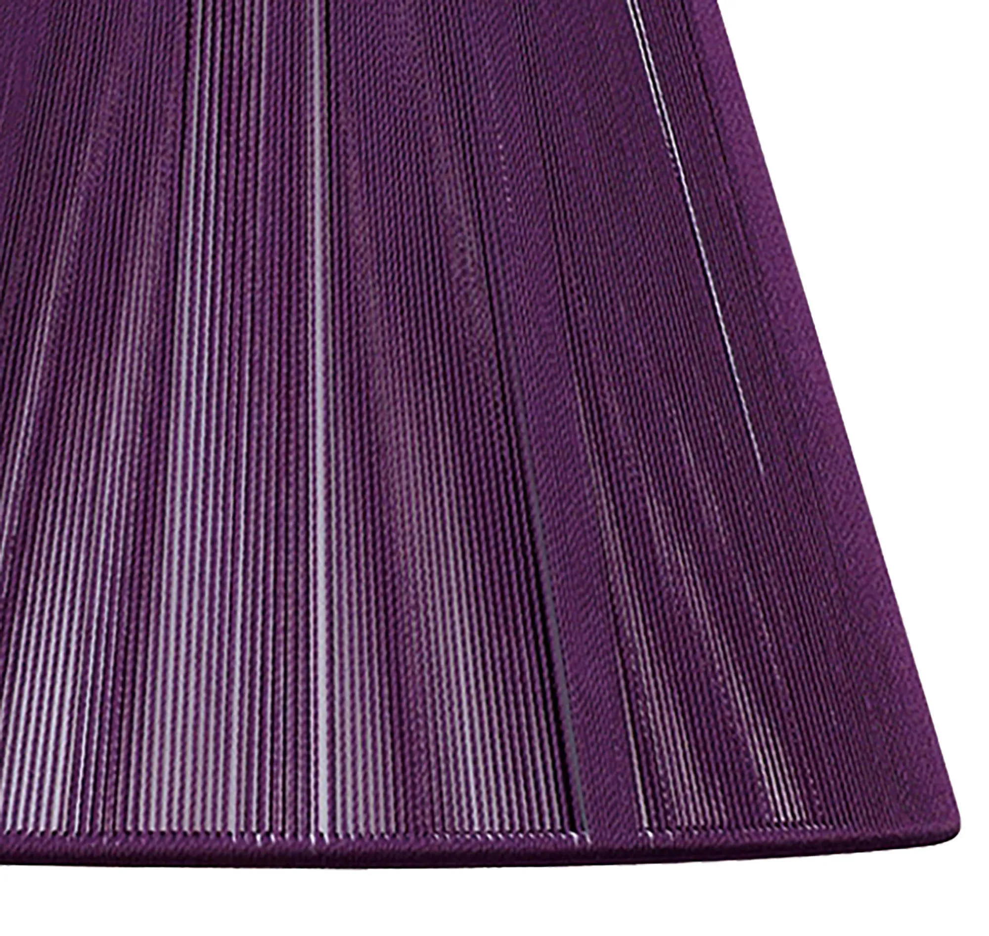 Silk 40cm String Shade Aubergine MS071  Mantra Fusion Silk String Shades